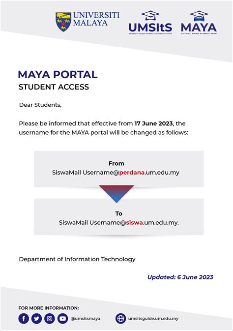 student portal um